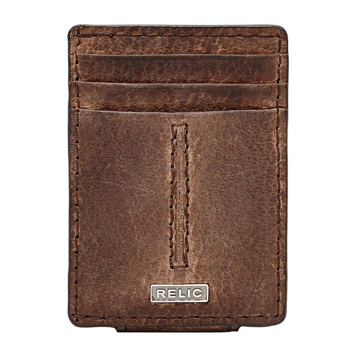Relic Logan Magnetic Leather Front-pocket Wallet
