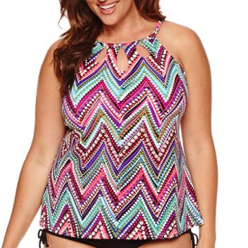 Jamaica Bay Downtown Vibe Tankini Swim Top