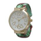 Olivia Pratt Womens Green Strap Watch-513752mint