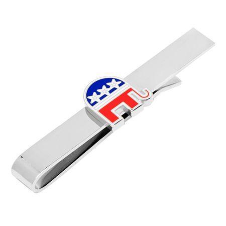 Republican Elephant Tie Bar
