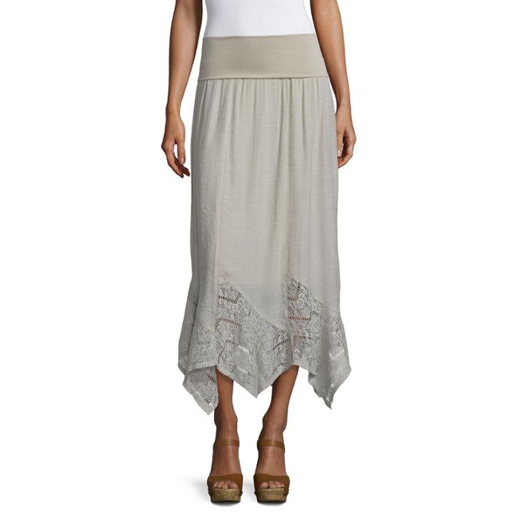 Alyx Lace Hanky-hem Skirt