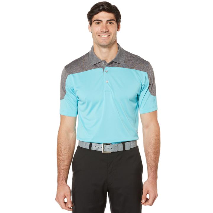 Pga Tour Short Sleeve Jersey Polo Shirt