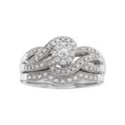 I Said Yes!&trade; 1/3 Ct. T.w. Certified Diamond Wave Bridal Ring Set
