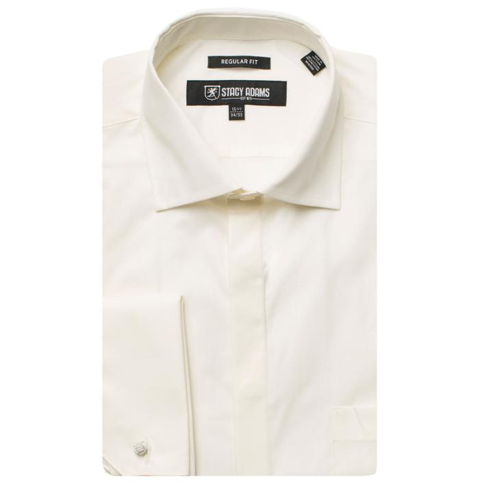 Stacy Adams Long Sleeve Woven Dress Shirt
