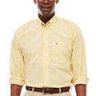 Biscayne Bay Long-sleeve Mini-check Button-down Shirt