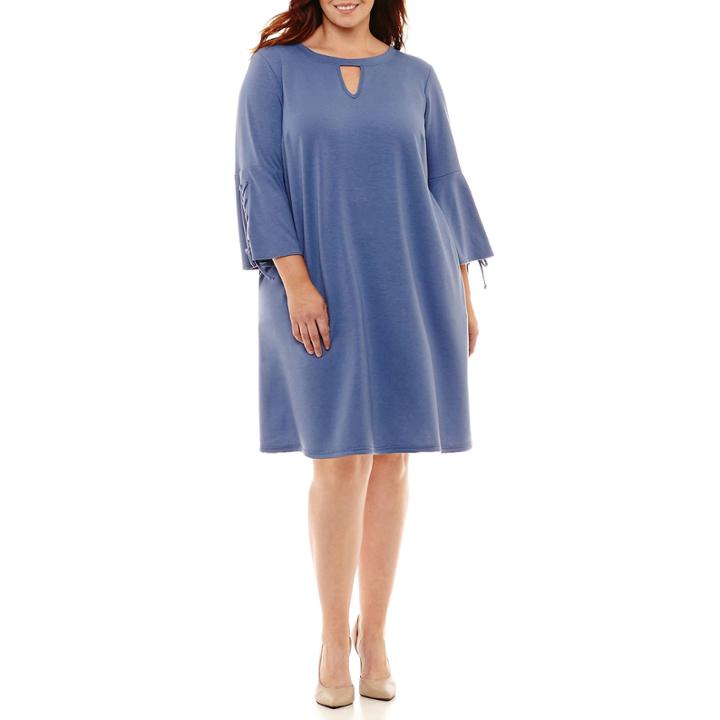 Alyx Long Sleeve Sweater Dress-plus