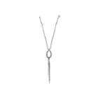 Mixit&trade; Silver-tone Crystal Pendant Necklace
