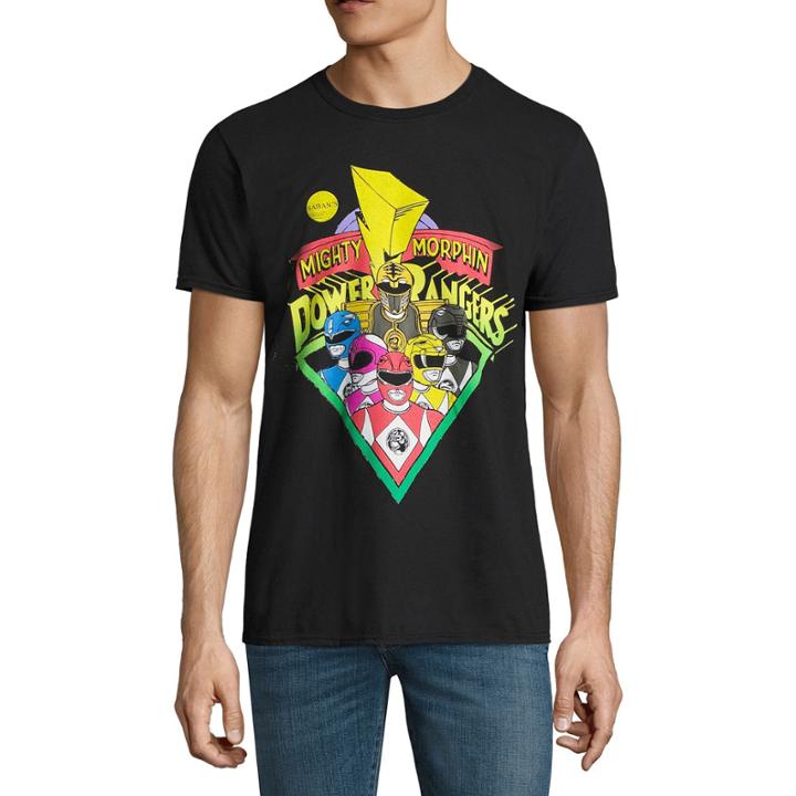 Power Rangers Short Sleeve Power Rangers Graphic T-shirt