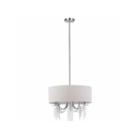 Safavieh Cotillion 5 Light Chrome Beaded Adjustable Pendant
