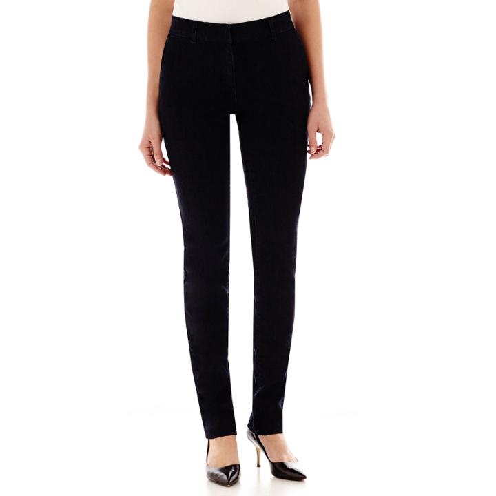 Liz Claiborne Emma Classic Fit Ankle Pants - Tall