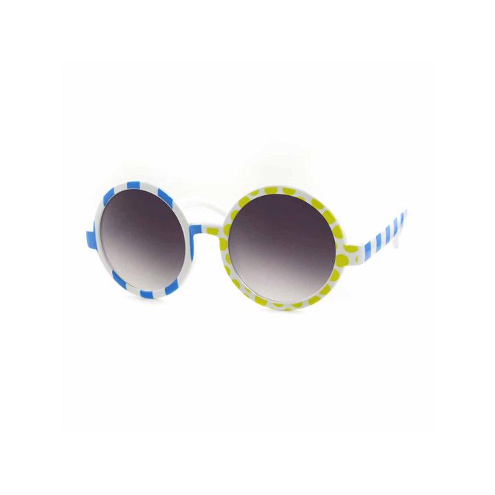 City Streets Full Frame Round Uv Protection Sunglasses