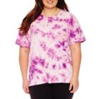Flirtitude Palm Springs, Cali Graphic T-shirt- Juniors Plus