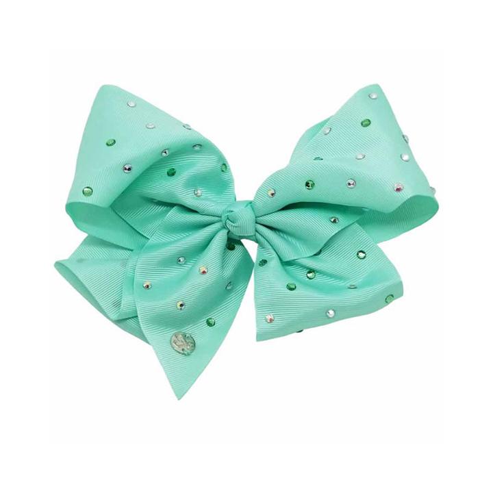 Jojo Siwa Large Signature Hair Bow W/rhinestone Mint