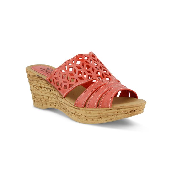 Spring Step Vino Slide Wedge Sandals