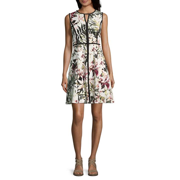 Spense Scuba Crepe Dress