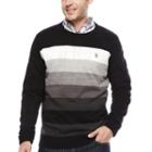 U.s. Polo Assn. Long-sleeve Striped Crewneck Sweater