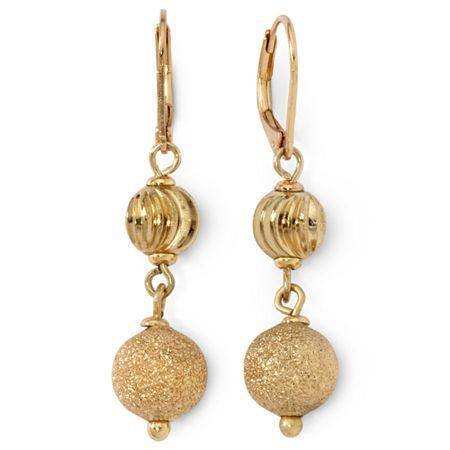 Monet Gold-tone Double-drop Earrings