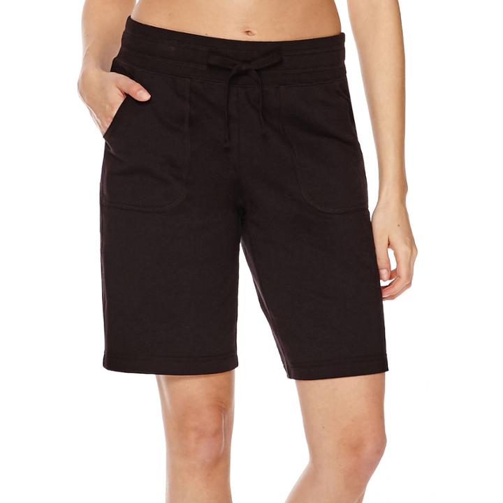 Made For Life Knit Bermuda Shorts-talls