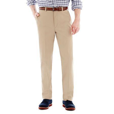 Savane Eco Start Flat-front Twill Pants