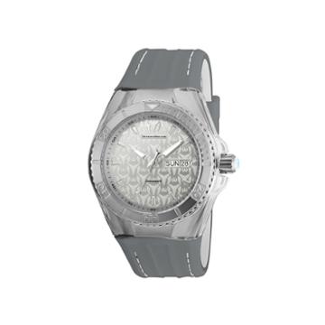 Techno Marine Mens Gray Strap Watch-tm-115153