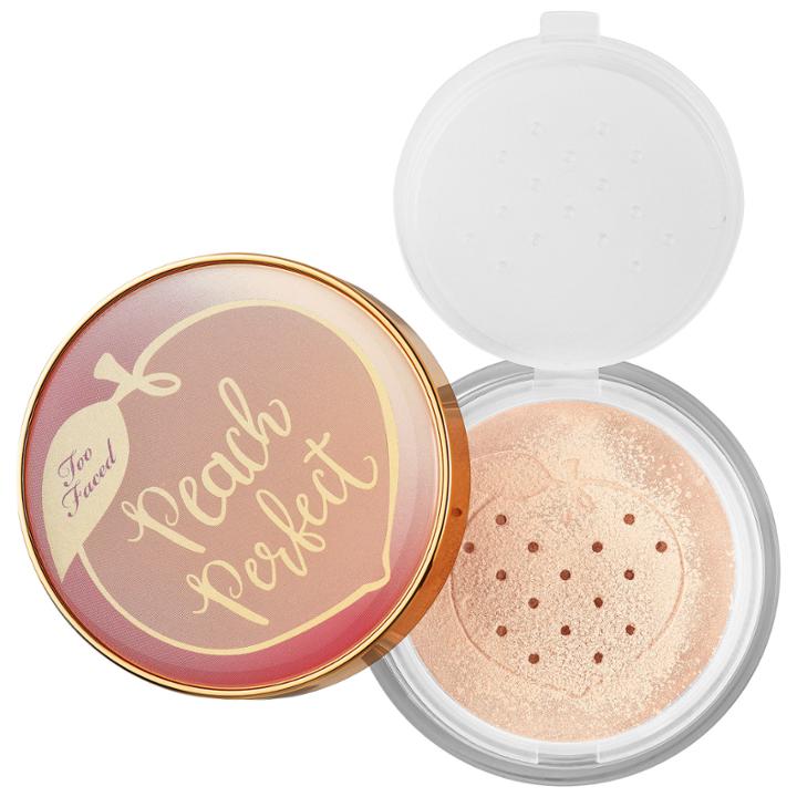 Too Faced Peach Perfect Mattifying Loose Setting Powder- Peaches And Cream Collection
