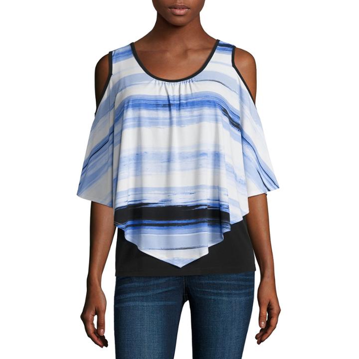 Alyx Cold Shoulder Popover Top