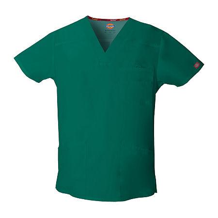 Dickies Mens V-neck Scrub Top