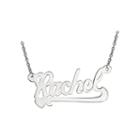 Personalized 14x29mm Aktuelle Font Name Necklace