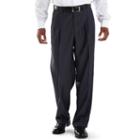 Steve Harvey Pleated Sharkskin Dress Pants