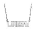 Personalized All Caps Name Necklace