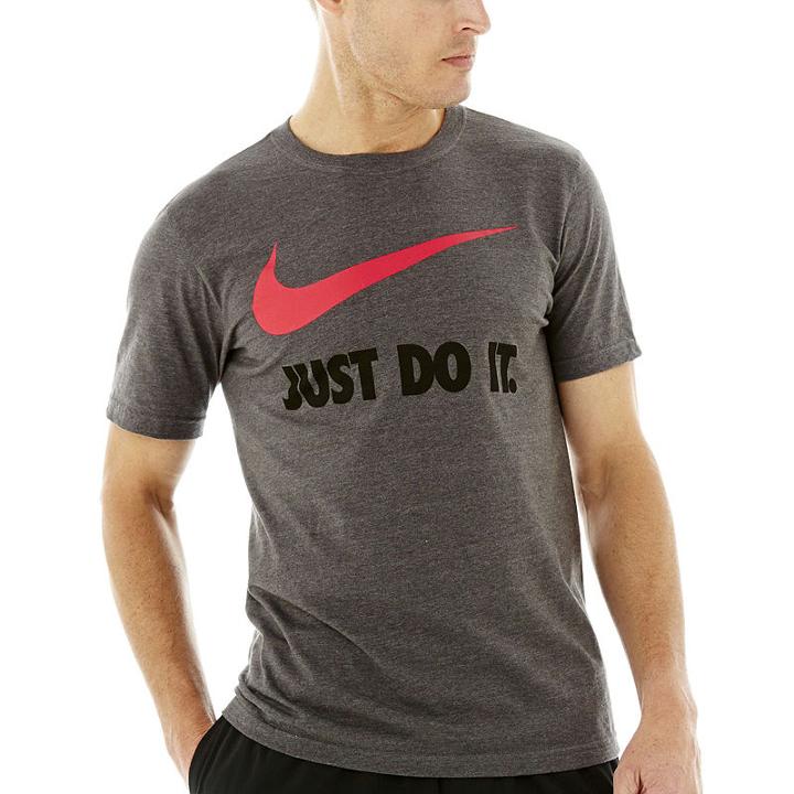 Nike Just Do It Short Sleeve Swoosh Tee