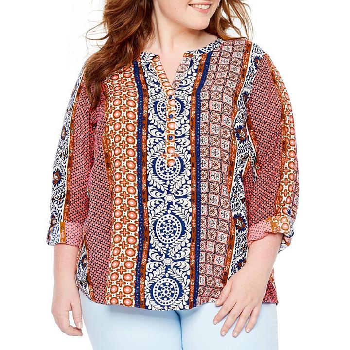 Long Sleeve Roll Tab Equipment Shirt- Plus