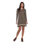 Skyes The Limit Sullivan County Lace Up Foulard Border A-line Dress- Plus