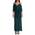 By & By Short Sleeve Maxi Dress-juniors