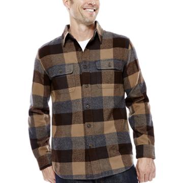St. John's Bay Heavyweight Flannel Shirt