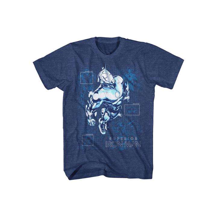 Marvel Short-sleeve Superior Iron Man Tee