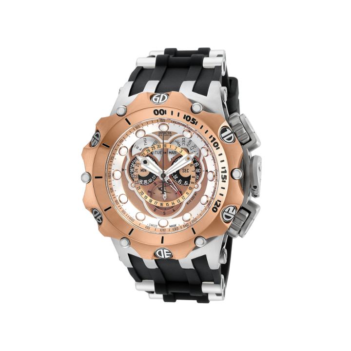 Invicta Mens Black Strap Watch-20426