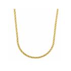 14k Yellow Gold 2.3mm Rope Chain Necklace