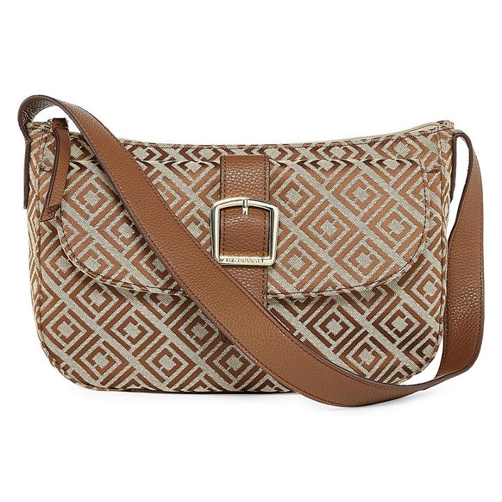 Liz Claiborne Penny Top Zip Shoulder Bag