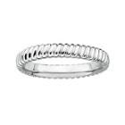 Personally Stackable Sterling Silver Stackable 3.5mm Twisted Ring