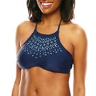Ninety Six Degrees Midnight Dare High-neck Swim Top