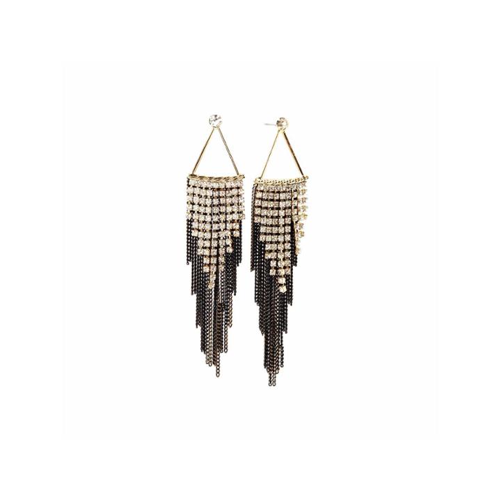 Natasha Accessories White Drop Earrings