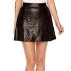 Decree Sequin Skater Skirt