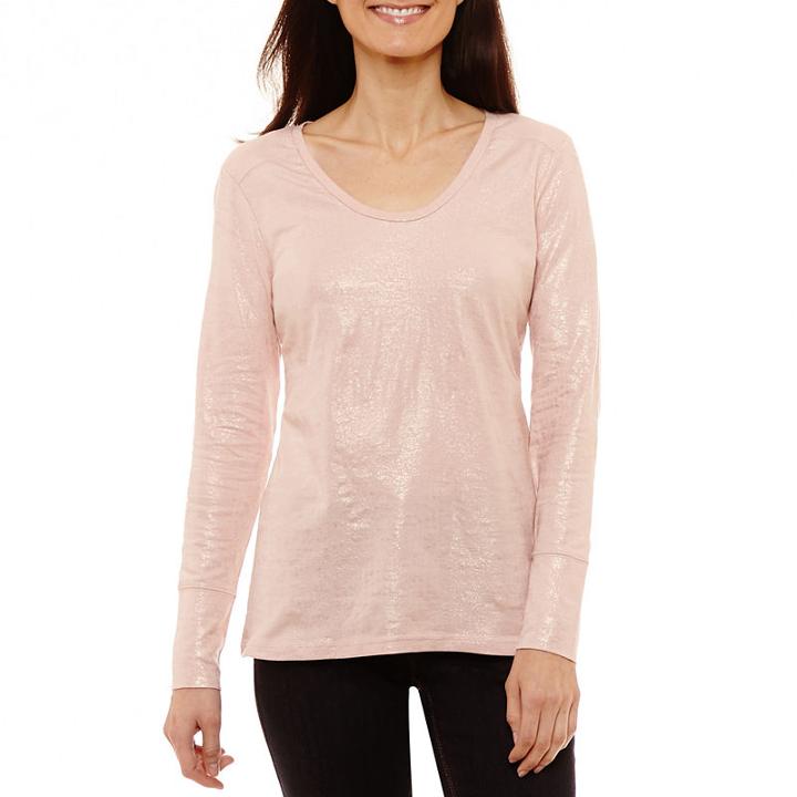 A.n.a.long Sleeve Novelty Foil