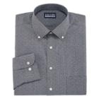 Stafford Chambray Stretch Easy-care Big And Tall Long Sleeve Broadcloth Pattern Dress Shirt