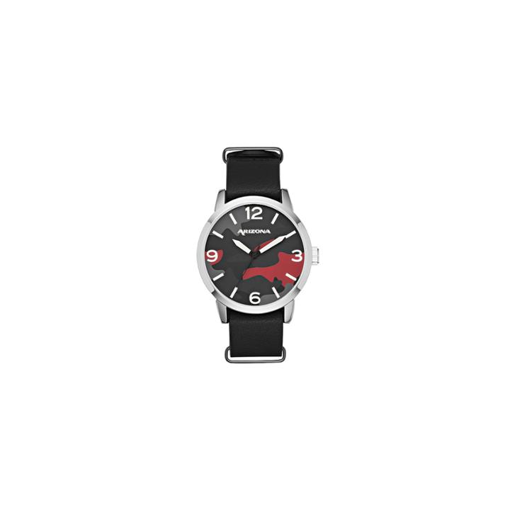 Arizona Mens Black Strap Watch-fmdarz529