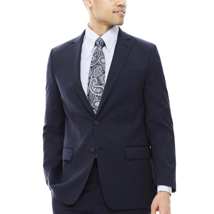 Claiborne Neat Stretch Suit Jacket - Classic Fit