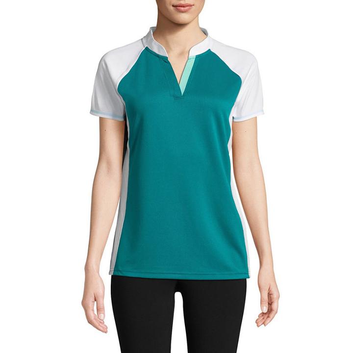 St. John's Bay Active Short Sleeve Golf Top