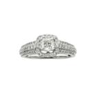 Certified Diamonds 1 Ct. T.w. Diamond 14k White Gold Engagement Ring