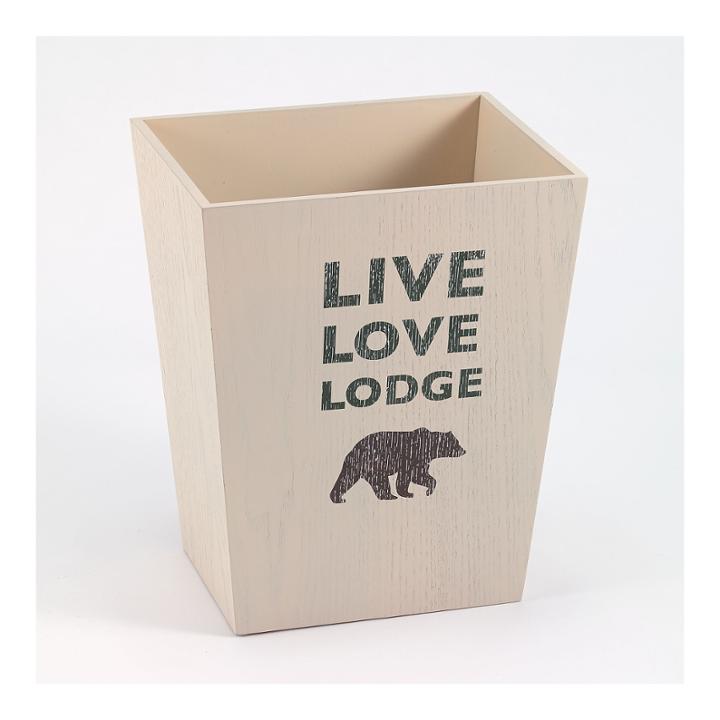 Avanti Cabin Words Waste Basket